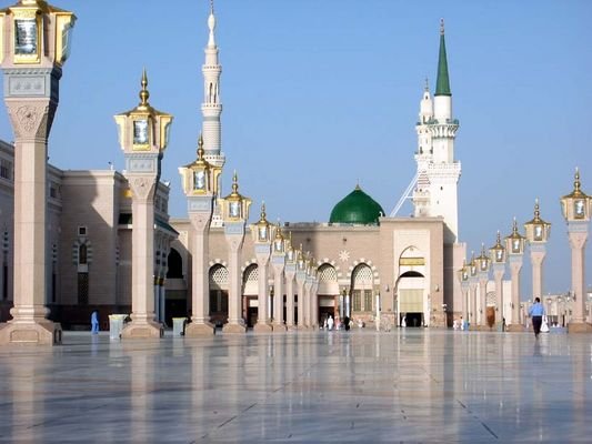 المسجد النبوي في المدينة المنورة